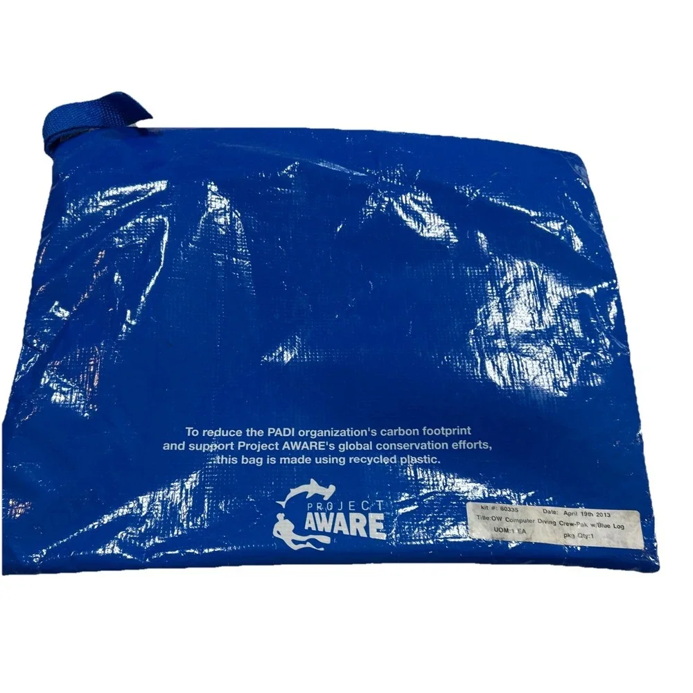 Padi 2012 Crew Diving Kit:Keep Diving Book/Open Water Manual/Padi Waterproof Bag